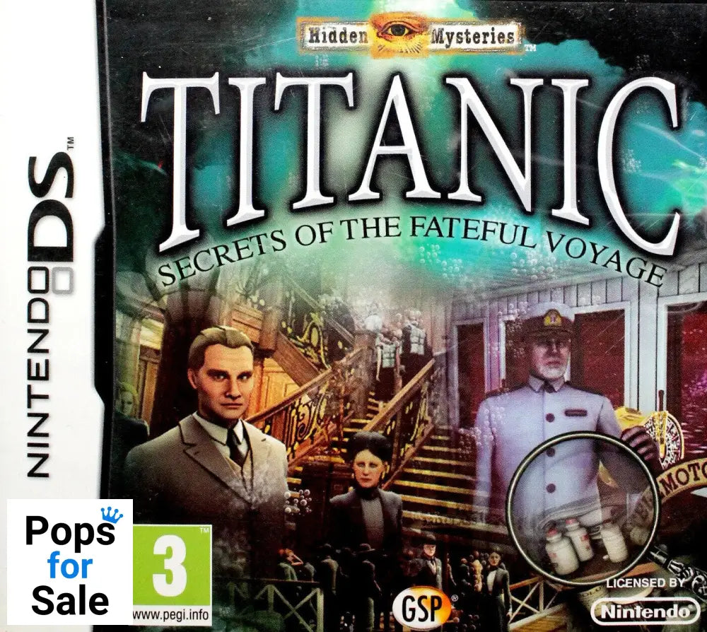 Titanic: Secrets of the Fateful Voyage for the Nintendo DS/3DS
