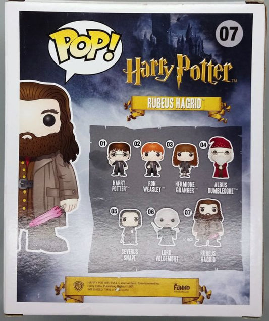 #07 Rubeus Hagrid - 6 Inch - Harry Potter - Box Damaged Funko POP