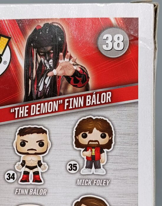 38 The Demon Finn Balor - WWE - Box Damaged Funko POP