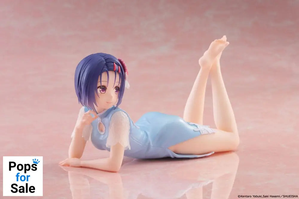 To Love-Ru Darkness PVC Statue Desktop Cute Figure Haruna Sairenji (China Dress Ver.) 13 cm