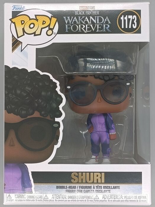 #1173 Shuri (w/ Sunglasses) Marvel Wakander Forever Funko POP