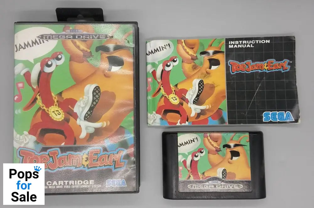 Toejam & Earl for Sega Mega Drive (MD)