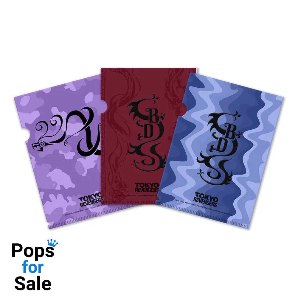Tokyo Revengers Clearfile 3-Set