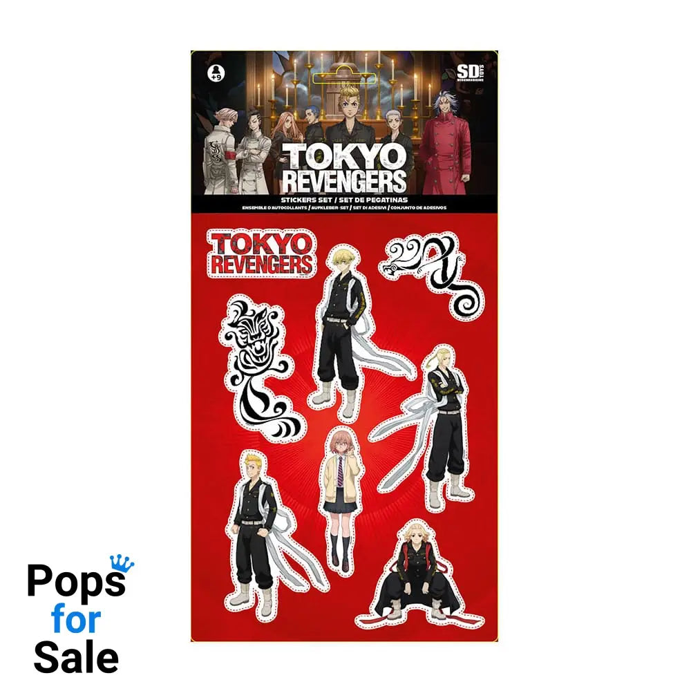Tokyo Revengers Deluxe Sticker Set Stationery