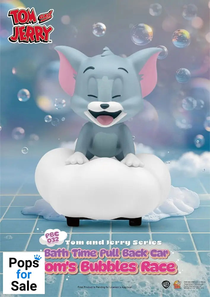 Tom & Jerry Pull Back Cars Bath Time Blind Box 6-Pack Action toys,Blind Boxes