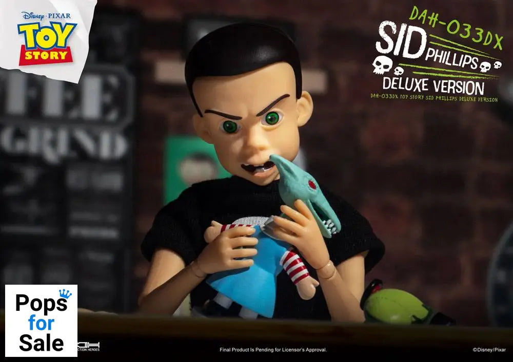 Toy Story Dynamic 8ction Heroes Action Figure Sid Phillips Deluxe Version 14 cm Action figures