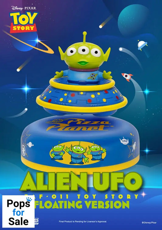 Toy Story Egg Attack Floating Model Alien UFO 6 cm