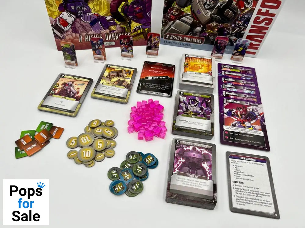 Transformers card game Deck-Building A Rising Darkness *Englische Version* Board games and accessories