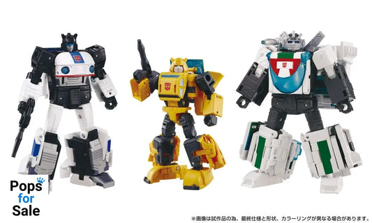 Transformers Dramatic Capture Series Action Figure 3-Pack Cybertron Chase