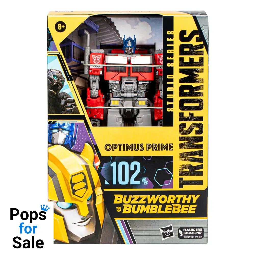Transformers: Rise of the Beasts Buzzworthy Bumblebee Studio Series Action Figure 102BB Optimus Prime 16 cm Action