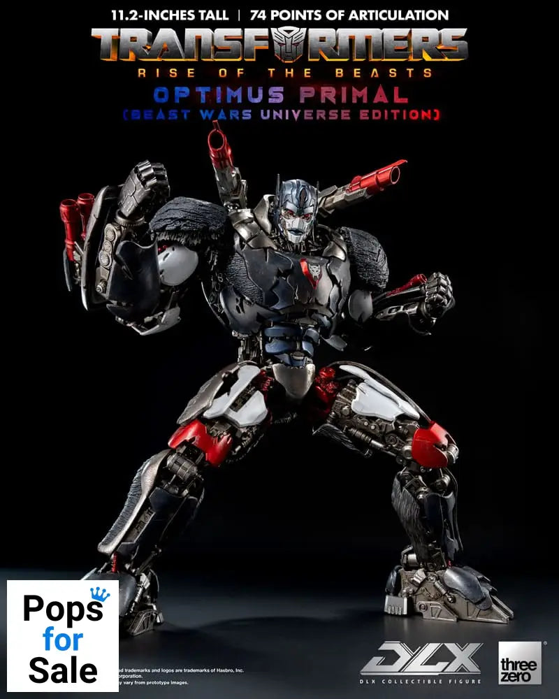 Transformers: Rise of the Beasts DLX Action Figure Optimus Primal (Beast Wars Universe Edition) 29 cm