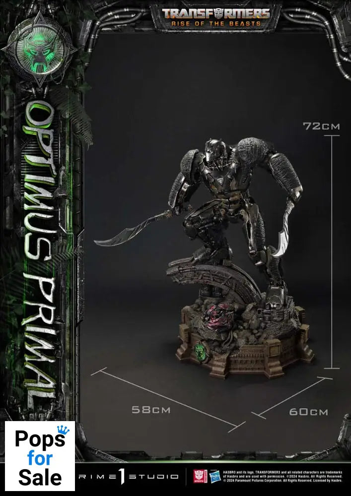 Transformers: Rise of the Beasts Museum Masterline Statue Optimus Primal 72 cm Statues