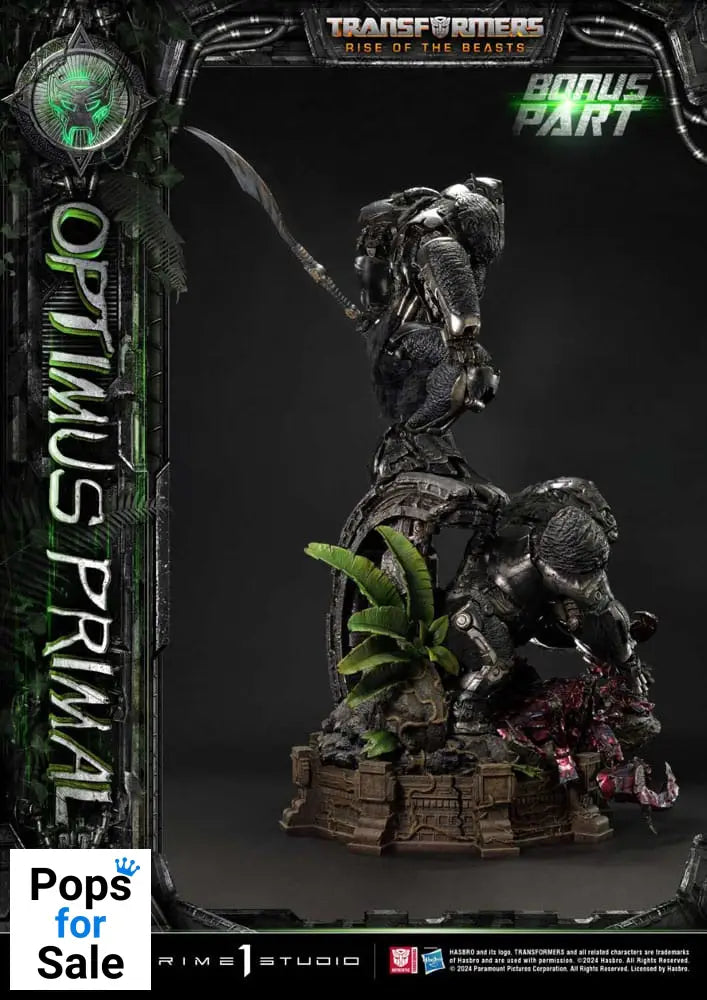 Transformers: Rise of the Beasts Museum Masterline Statue Optimus Primal Ultimate Bonus Version 72 cm Statues