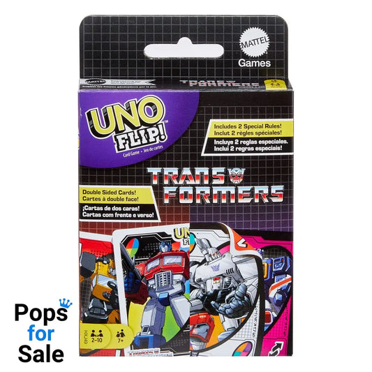 Transformers UNO Flip! Card Game