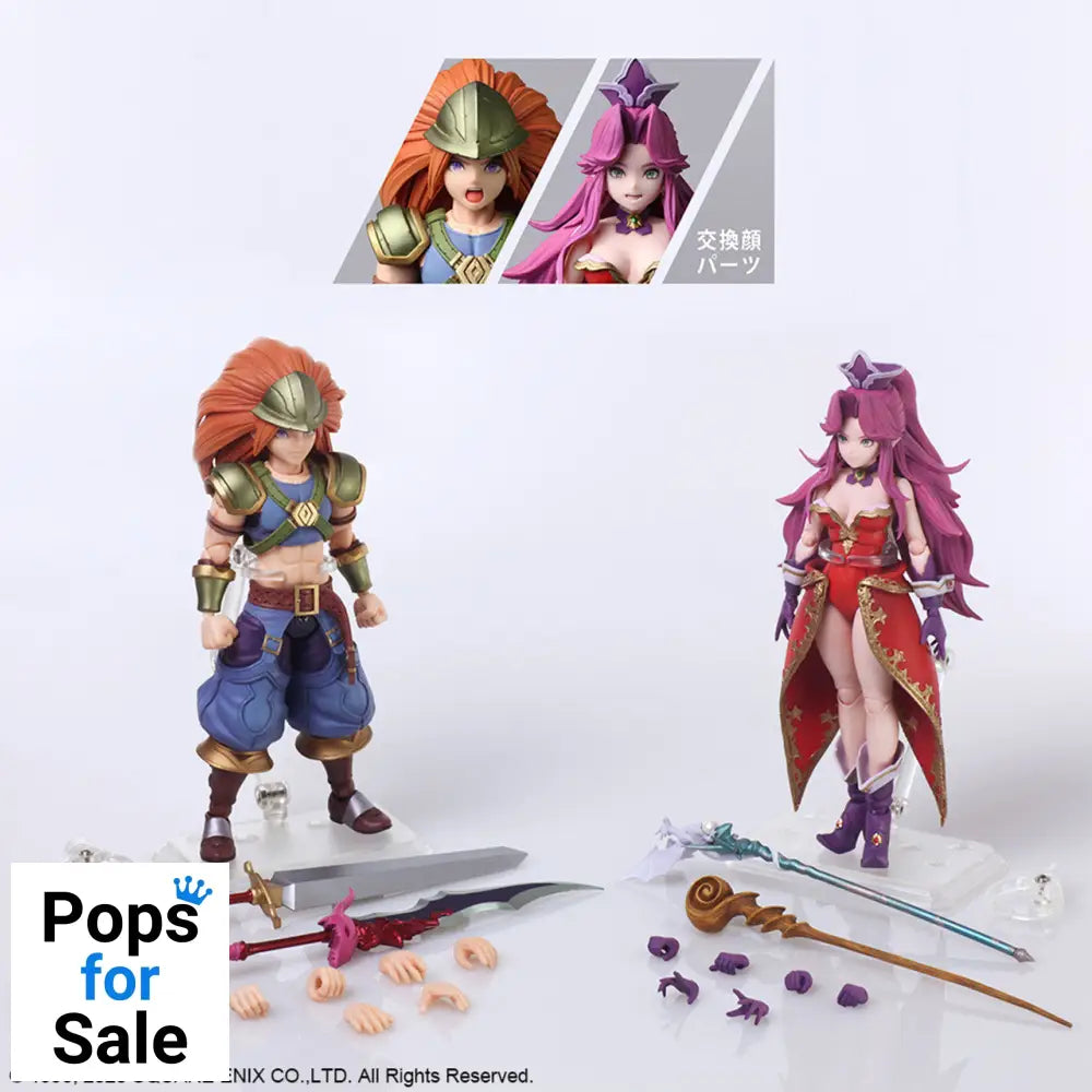 TRIALS OF MANA BRING ARTS ACTION FIGURE - DURAN & ANGELA Figures