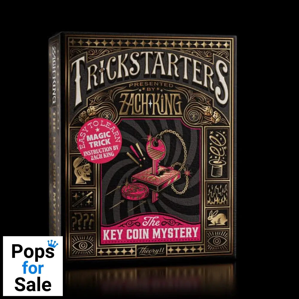 Trickstarters by Zach King Magic Trick Box The Key Coin Mystery