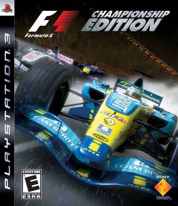 F1: Championship Edition for Sony Playstation 3 (PS3)