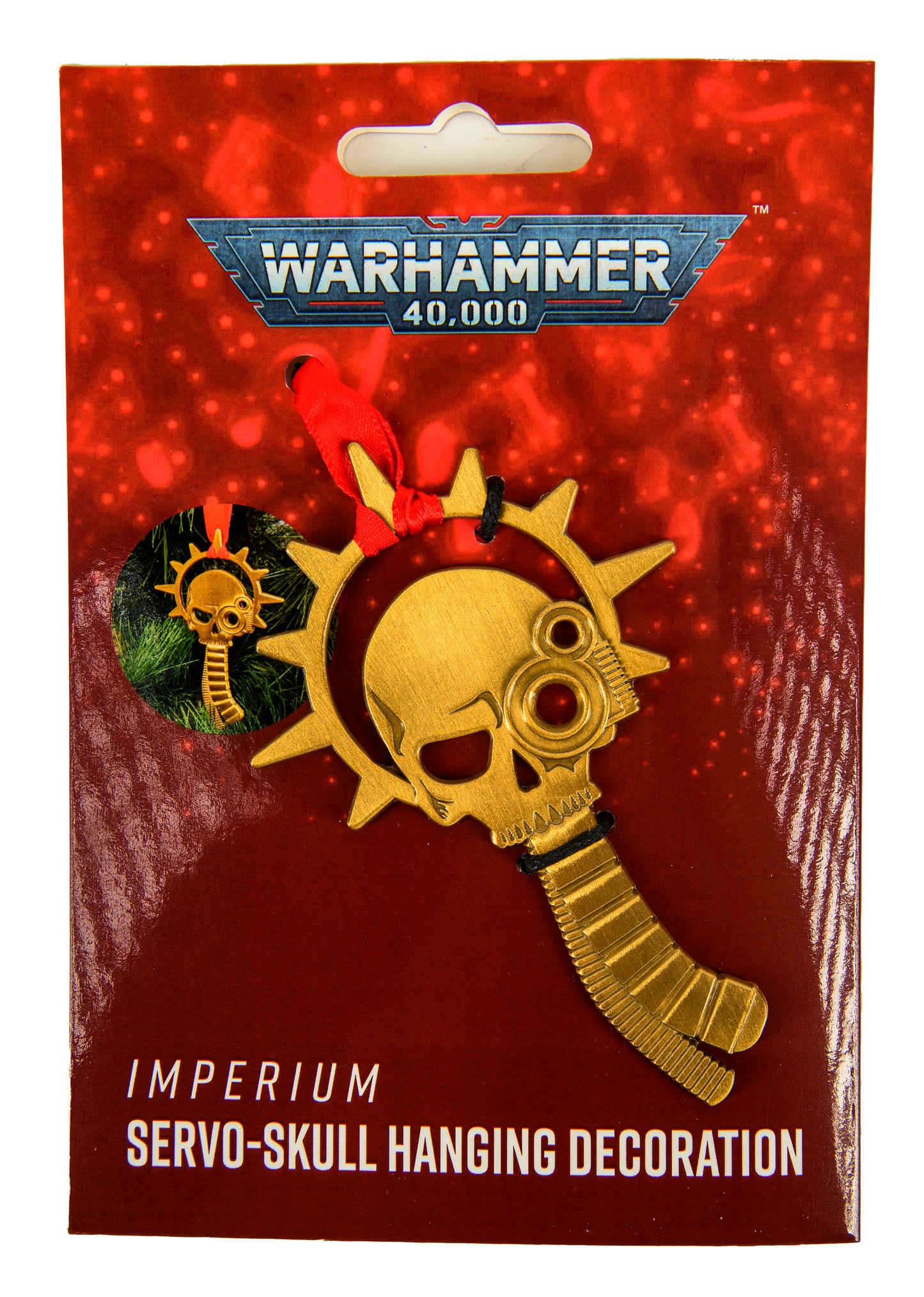 Warhammer 40000:Servo Skull with Halo Hanging Decoration