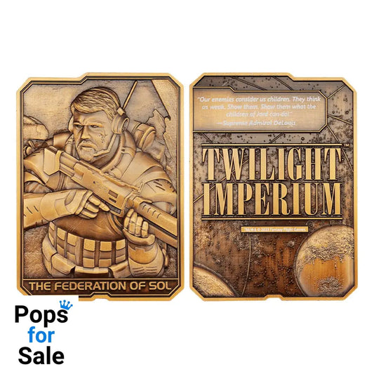 Twilight Imperium Ingot The Federation of Sol Limited Edition