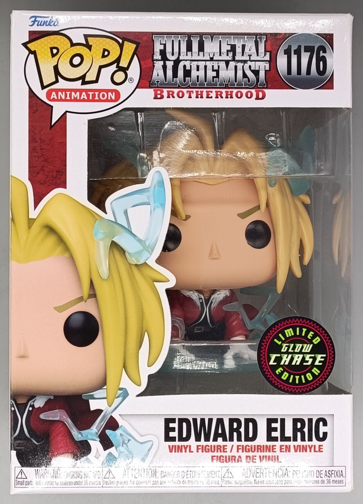 1176 Edward Elric - Glow Chase - Fullmetal Alchemist Funko POP