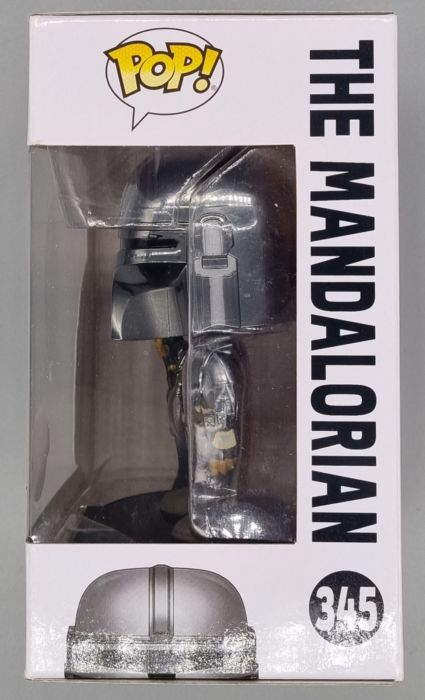 #345 The Mandalorian (w/ Beskar Armor- First Edition) Chrome Funko POP