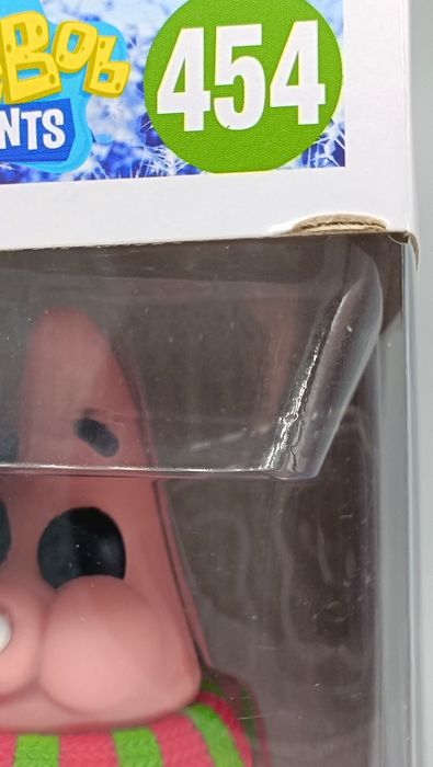 #454 Patrick Star (Holiday) - SpongeBob SquarePants Box Damaged Funko POP