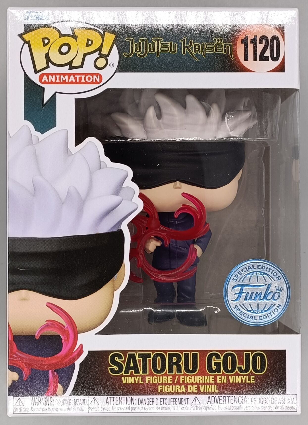 1120 Satoru Gojo (Red Tech) - Jujutsu Kaisen Funko POP - Brand New