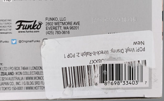 #06 Wreck-It Ralph - Disney (Wreck-It Ralph) - Box Damaged Funko POP