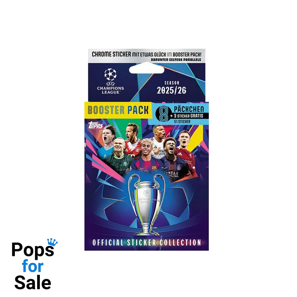 UEFA Champions League 2025/26 Sticker Collection Eco Pack