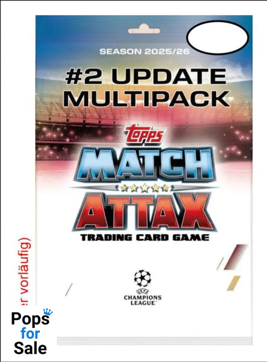 UEFA Champions League Match Attax Trading Cards 2025/26 Mega Multipack Update Star Ballers *German Version*