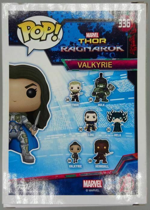 #336 Valkyrie (Hero) - Marvel Thor Ragnarok 2018 Con Funko POP