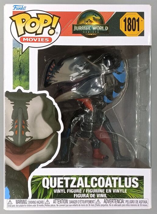 1801 Quetzalcoatlus - Jurassic World: Rebirth Funko POP - Brand New