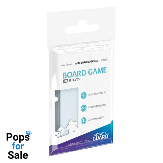 Ultimate Guard Board Game Sleeves (50) - Mini European