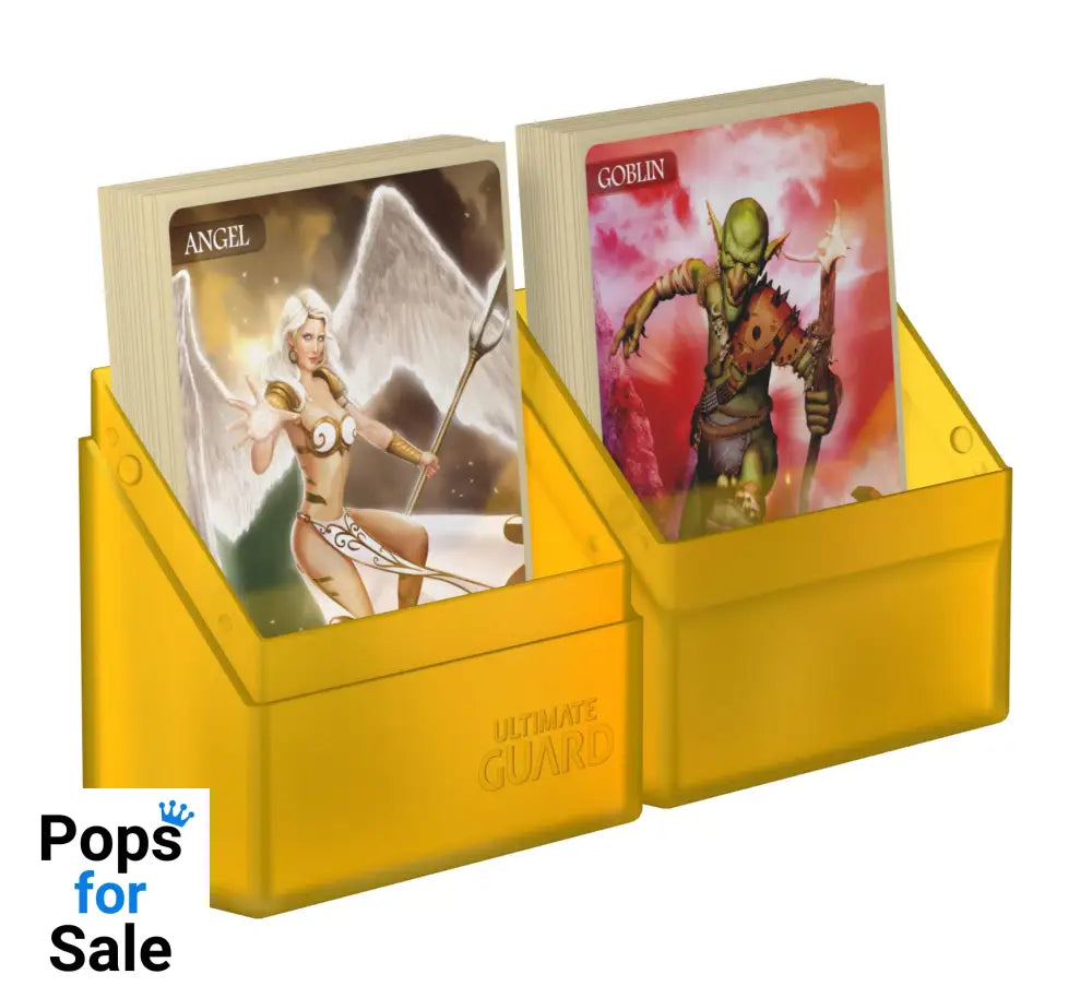 Ultimate Guard Boulder 40+ - Amber Card Boxes
