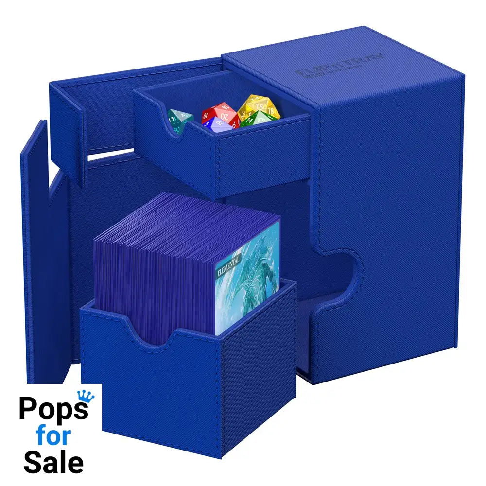 Ultimate Guard Flip’n’Tray 100+ Xenoskin - Blue Card Boxes