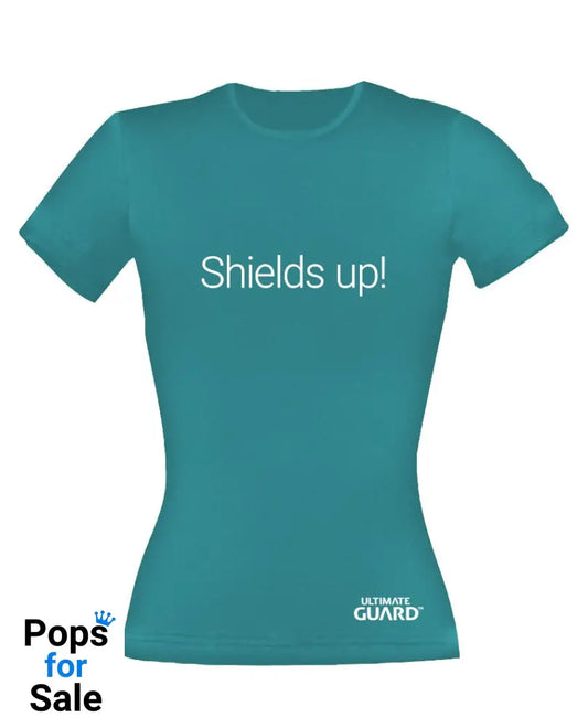 Ultimate Guard Ladies T-Shirt Shields Up! Petrol Blue Size XL T-shirts