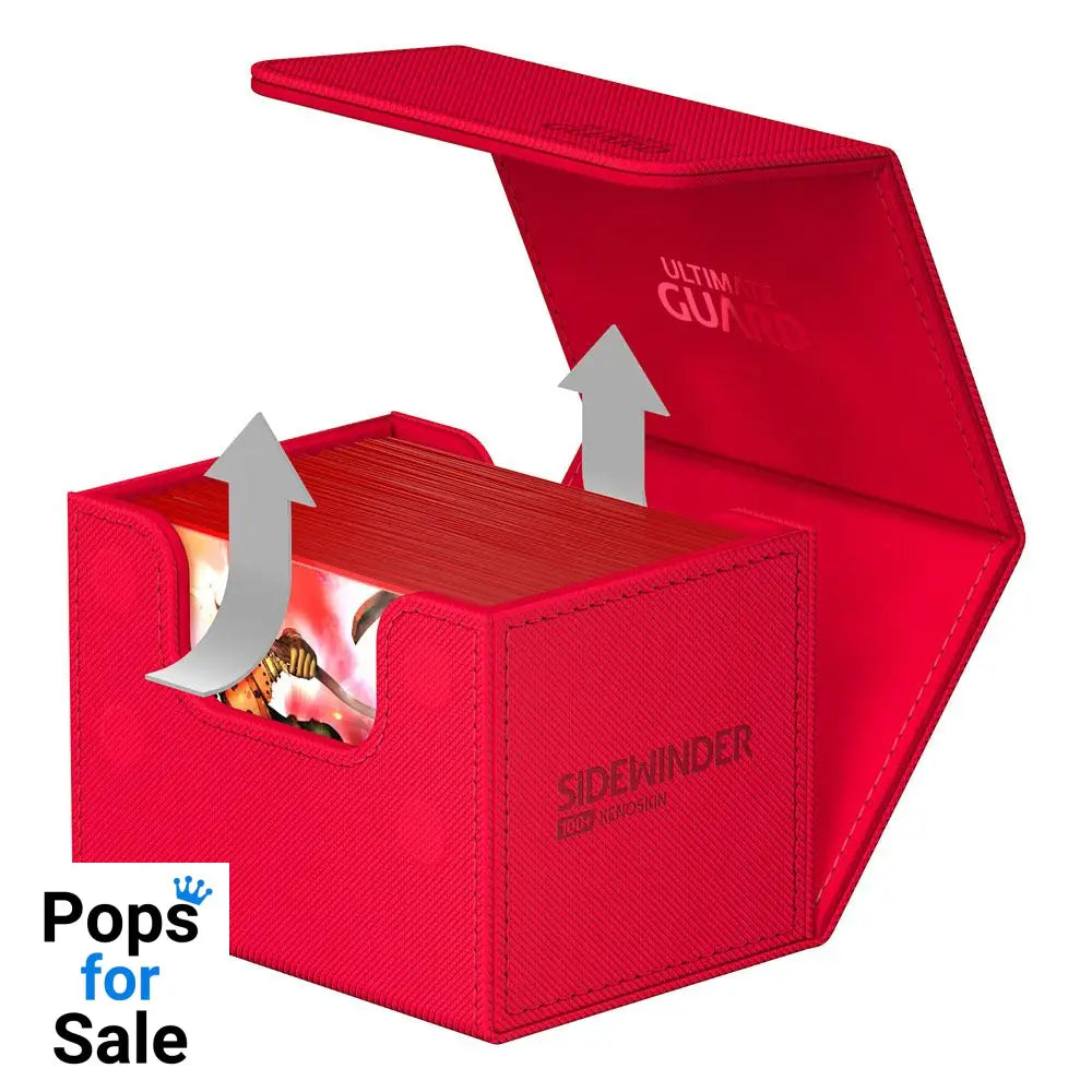 Ultimate Guard Sidewinder 100+ Xenoskin - Red Card Boxes