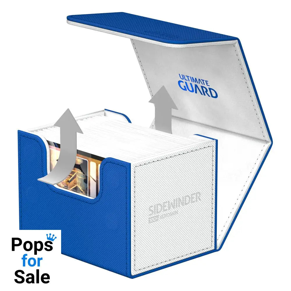 Ultimate Guard Sidewinder 100+ Xenoskin Synergy - White/Blue Card Boxes