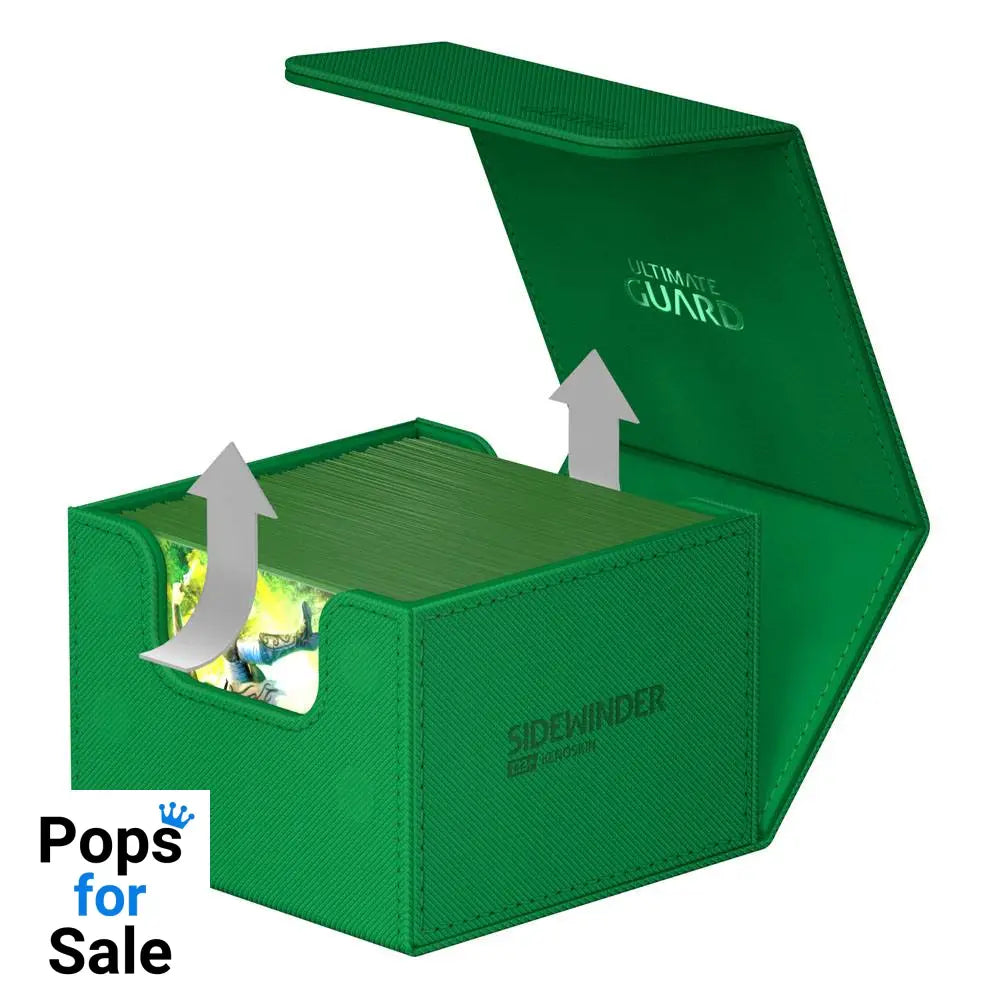 Ultimate Guard Sidewinder 133+ Xenoskin - Green Card Boxes
