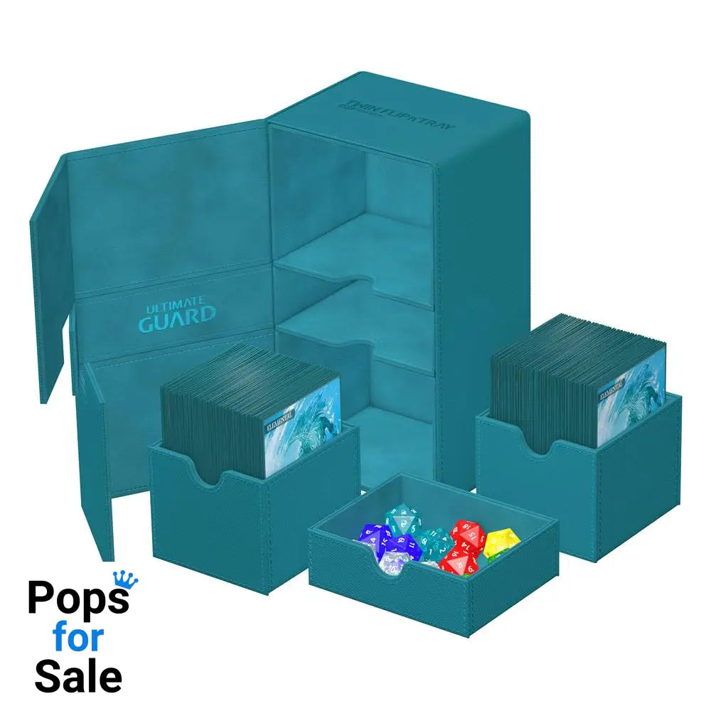 Ultimate Guard Twin Flip’n’Tray 200+ Xenoskin - Petrol Card Boxes