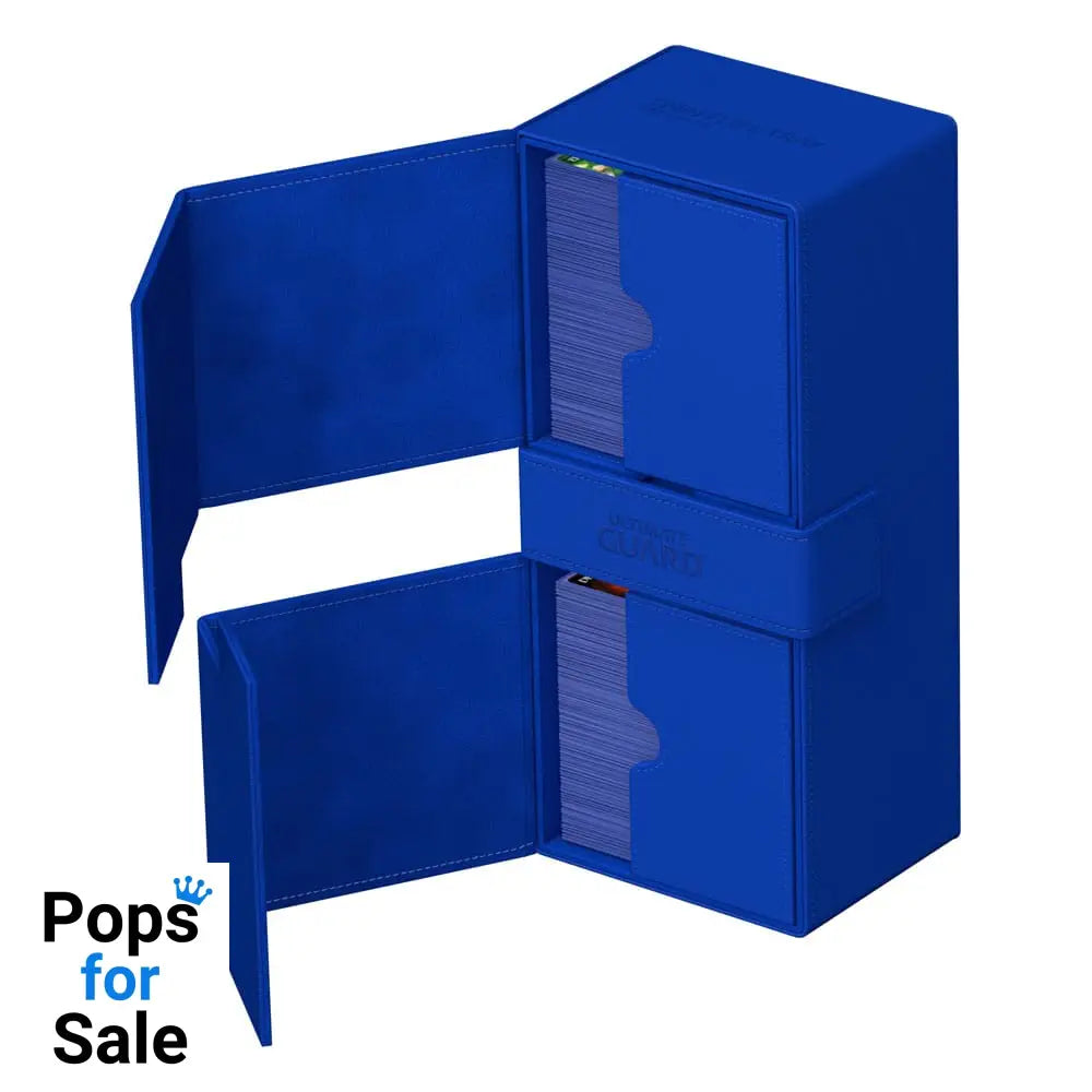 Ultimate Guard Twin Flip’n’Tray 266+ Xenoskin - Blue Card Boxes