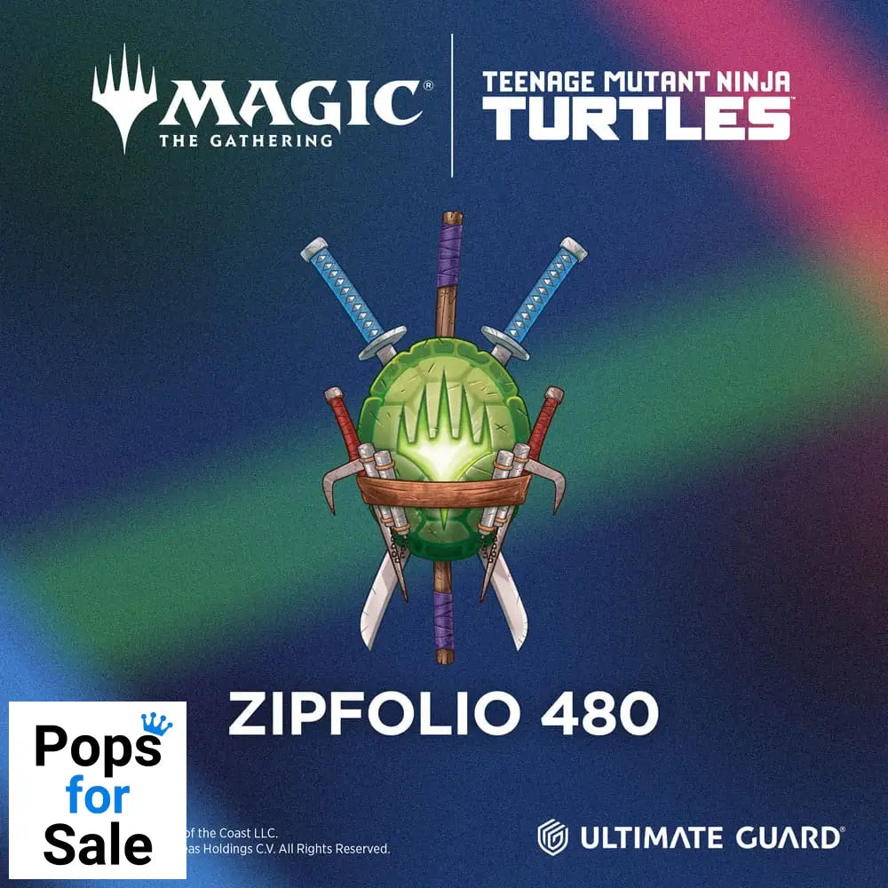 Ultimate Guard Zipfolio 480 Xenoskin Magic: The Gathering | Teenage Mutant Ninja Turtles - Pizza Box