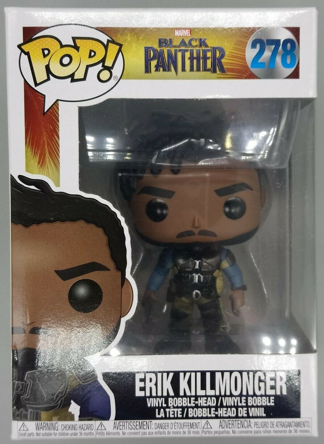 #278 Erik Killmonger - Marvel Black Panther Funko POP