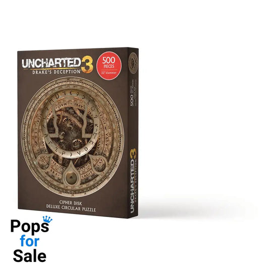 Uncharted Jigsaw Puzzle Cipher Disk Circular Deluxe (500 pieces)
