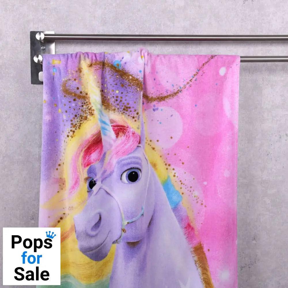 Unicorn Academy Velour Towel Magic 75 x 150 cm Towels