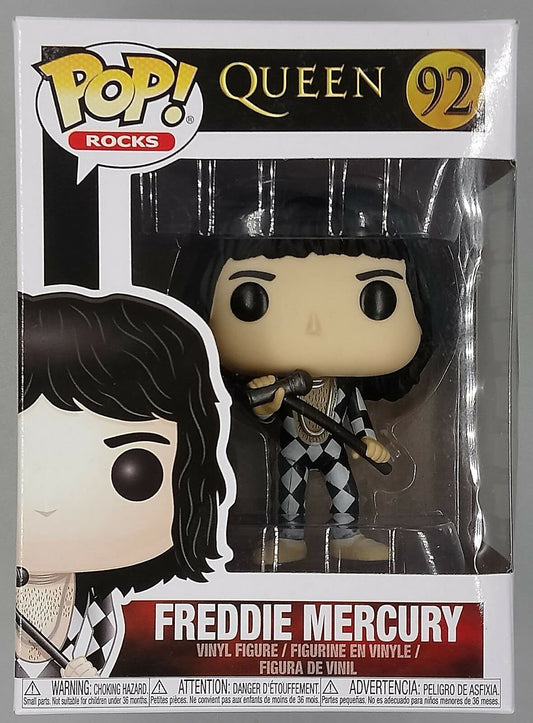 92 Freddie Mercury - Queen - Rocks Funko POP