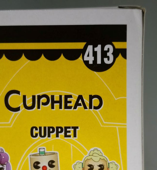 #413 Cuppet - Cuphead - Box Damaged Funko POP
