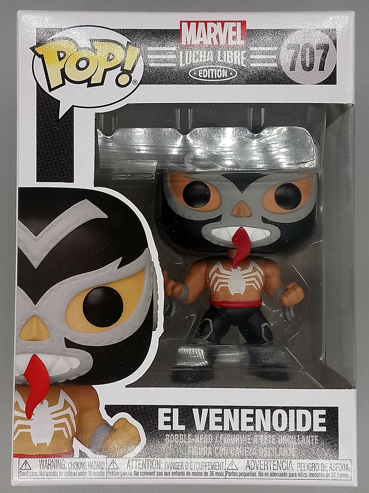 #707 El Venenoide (Venom) - Marvel Luchadores Funko POP
