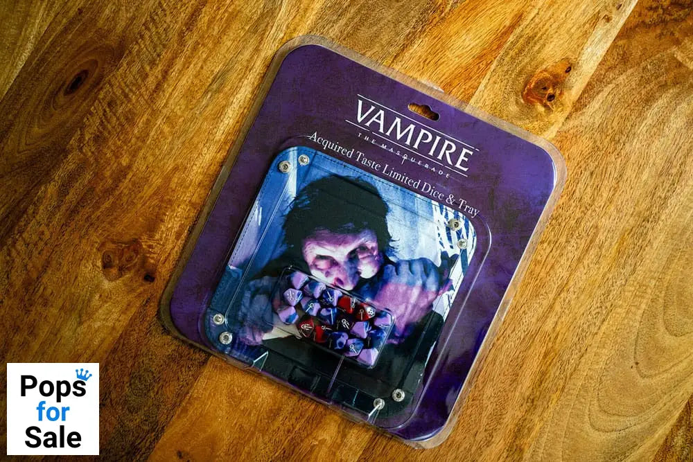 Vampire: The Masquerade 5th Edition RPG Acquired Taste Limited Dice & Tray Accessory Pack Board games and accessories