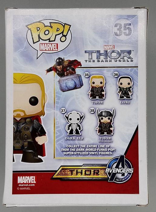 #35 Thor - Marvel - Thor The Dark World - Box Damaged Funko POP